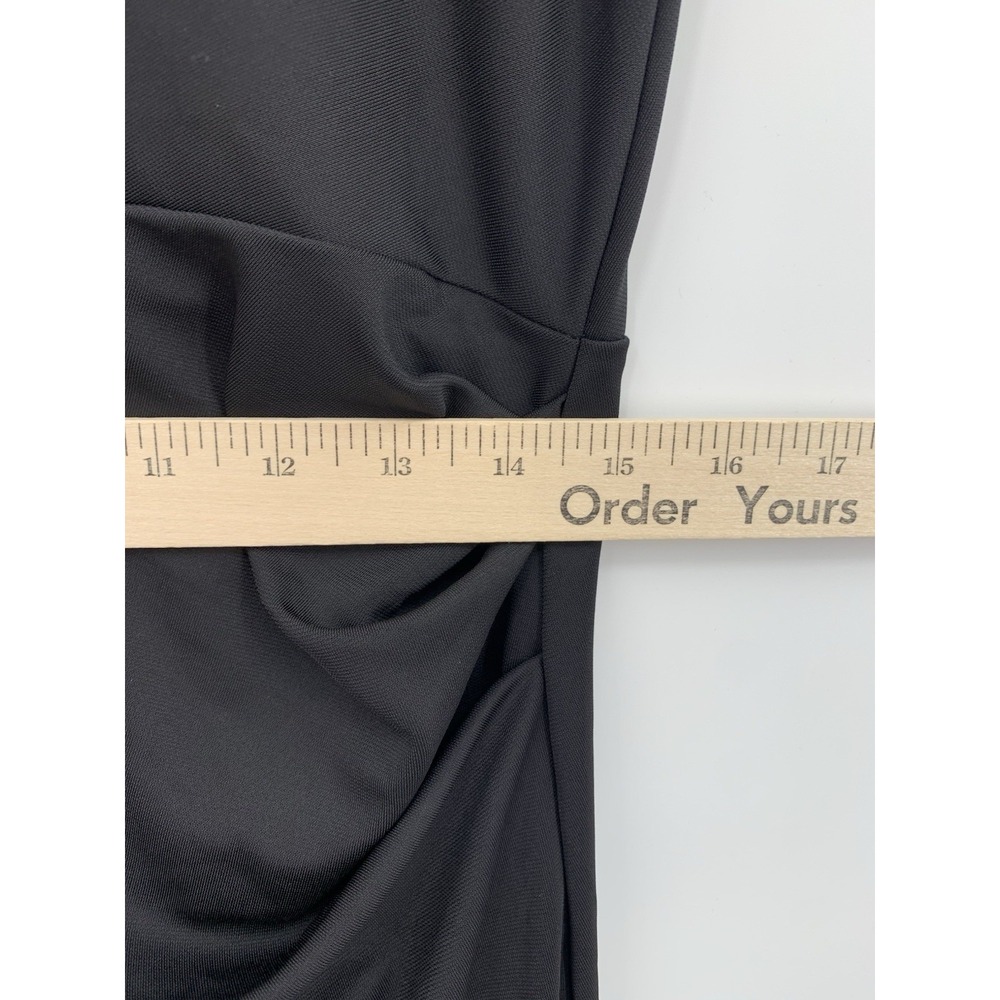 Banana Republic Black Sleeveless Midi Twist Dress - Picture 7 of 8